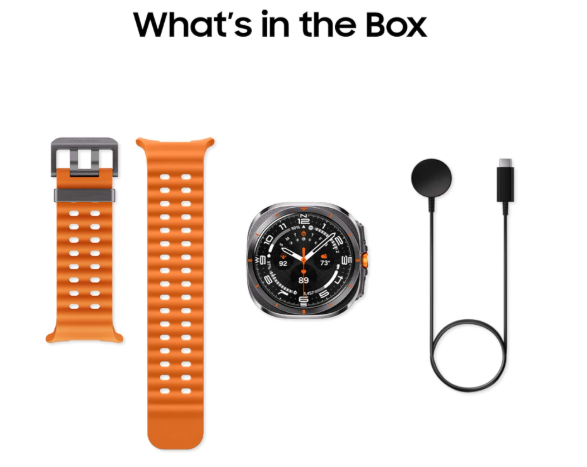 Samsung Galaxy Watch Ultra (2025) 47mm LTE AI Smartwatch w/Energy Score, Wellness Tips, Heart Rate Tracking, Sleep Monitor, Fitness Tracker, GPS