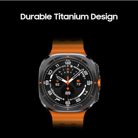 Samsung Galaxy Watch Ultra (2025) 47mm LTE AI Smartwatch w/Energy Score, Wellness Tips, Heart Rate Tracking, Sleep Monitor, Fitness Tracker, GPS