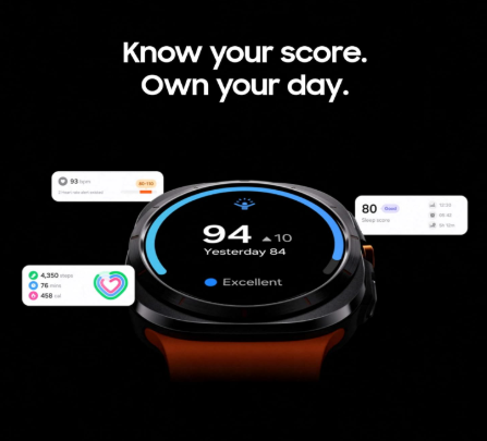 Samsung Galaxy Watch Ultra (2025) 47mm LTE AI Smartwatch w/Energy Score, Wellness Tips, Heart Rate Tracking, Sleep Monitor, Fitness Tracker, GPS