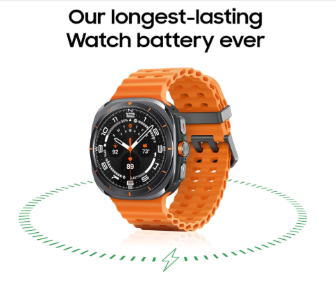 Samsung Galaxy Watch Ultra (2025) 47mm LTE AI Smartwatch w/Energy Score, Wellness Tips, Heart Rate Tracking, Sleep Monitor, Fitness Tracker, GPS