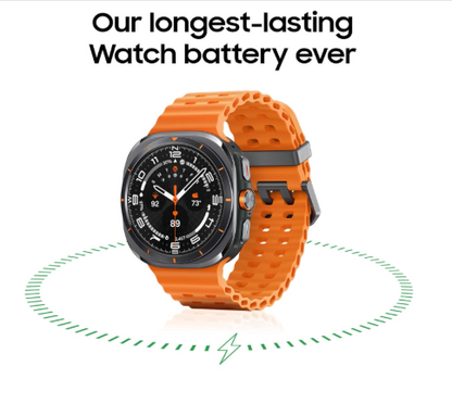 Samsung Galaxy Watch Ultra (2025) 47mm LTE AI Smartwatch w/Energy Score, Wellness Tips, Heart Rate Tracking, Sleep Monitor, Fitness Tracker, GPS