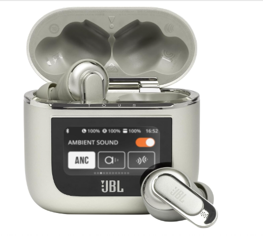 JBL Tour Pro 2 True Wireless Noise Cancelling Earbuds,Smart Ambient, 6-Mic Technology,Bluetooth 5.3,Immersive Legendary Sound