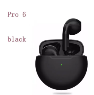 Air Pro 6 Wireless Earbuds, Bluetooth 5.3, Earphones with Smart Touch, Noise Reduction & Long Battery