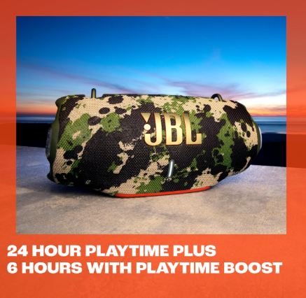 JBL Xtreme 4,Portable Bluetooth Speaker, Powerful Sound and Deep Bass,24 Hours of Playtime