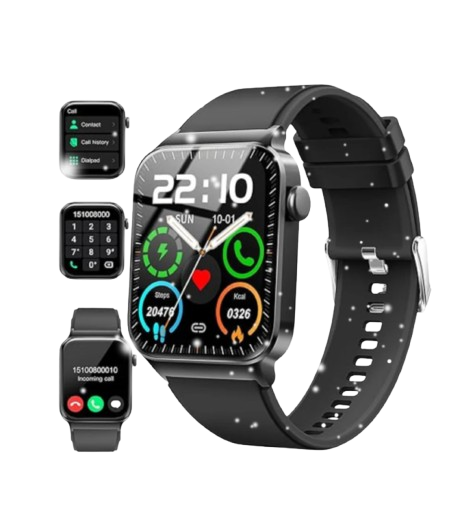 Smartwatch for Men & Women | 1.85" Full Touch | Fitness Tracker with Heart Rate Monitor